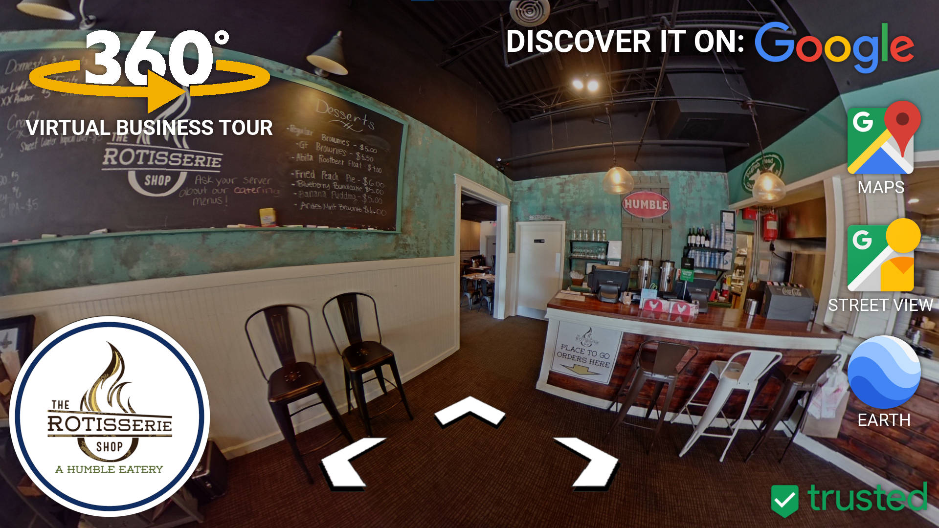 Virtual Tour – The Rotisserie Shop