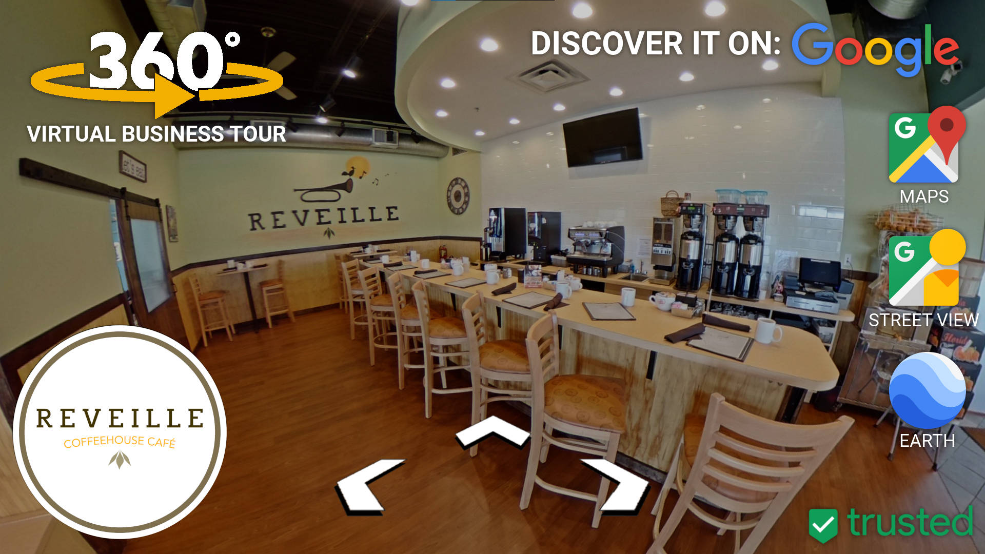 Virtual Tours – Reveille Cafe Restaurants
