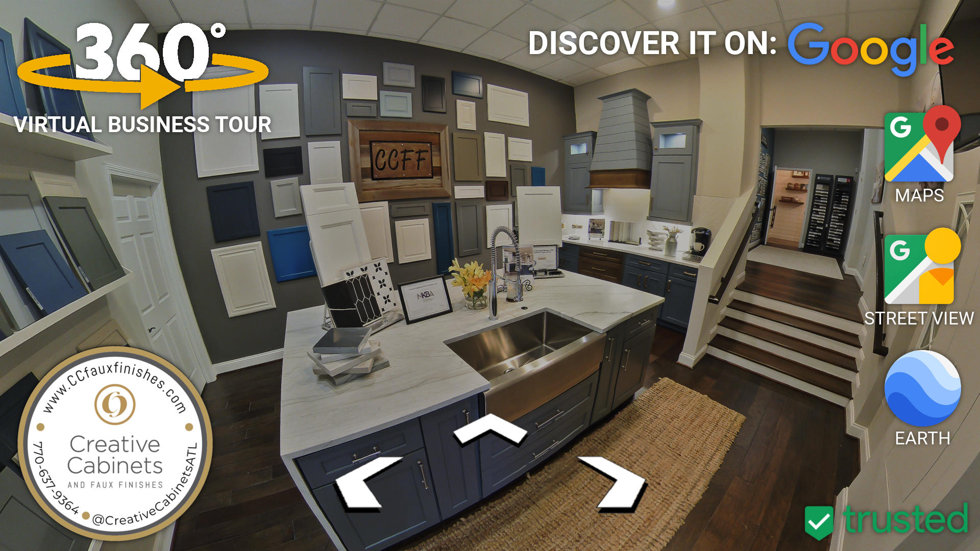 Virtual Business Tour – Creative Cabinets and Faux Finishes