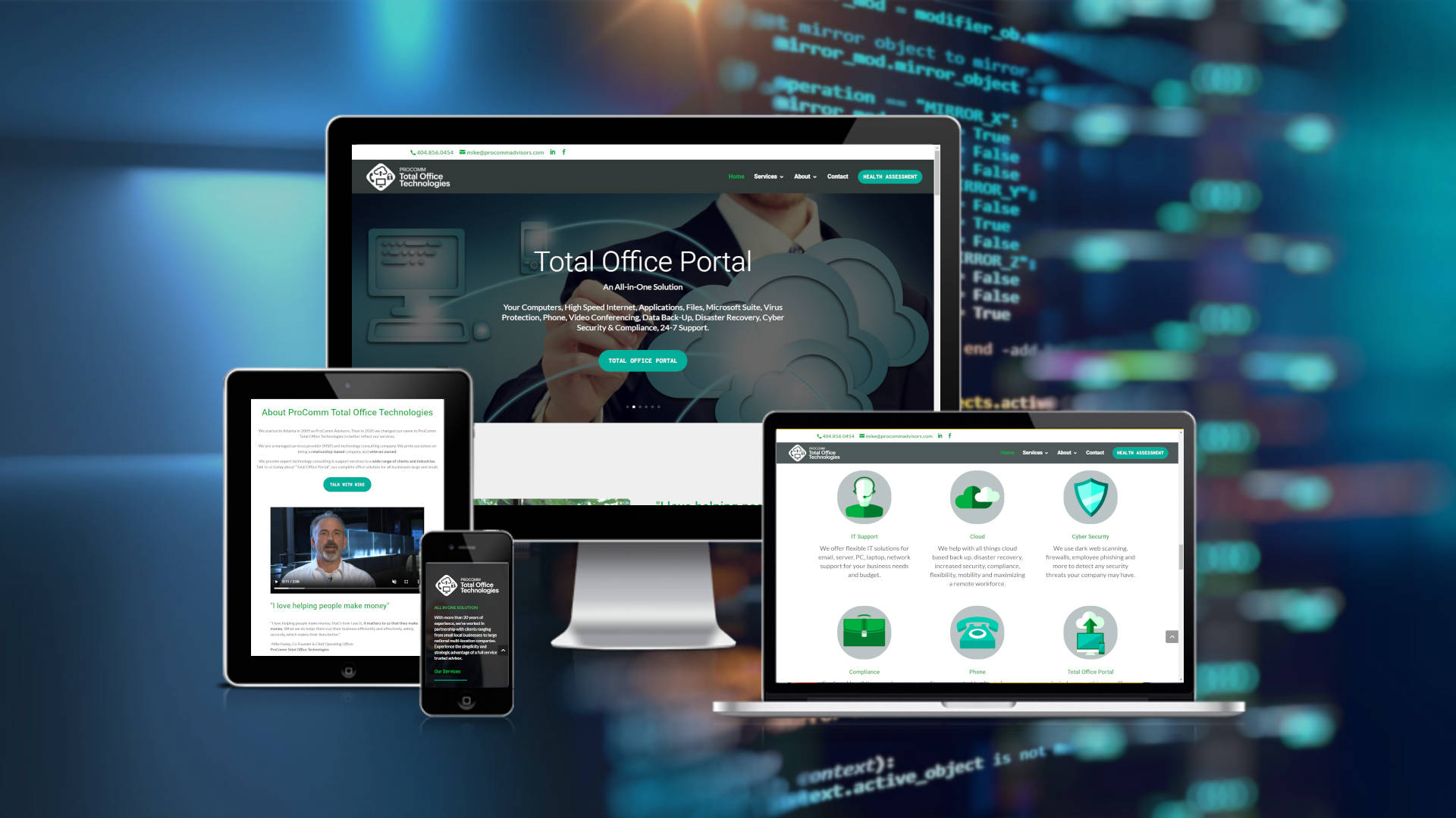Website – Procomm Total Office Technologies