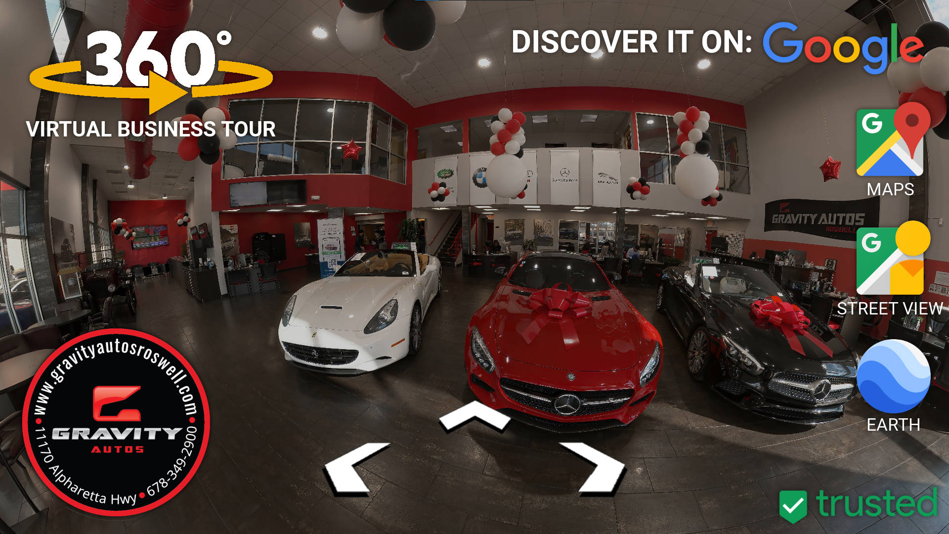 Mythos Media Virtual Business Tour - Gravity Automotive in Roswell, Georgia